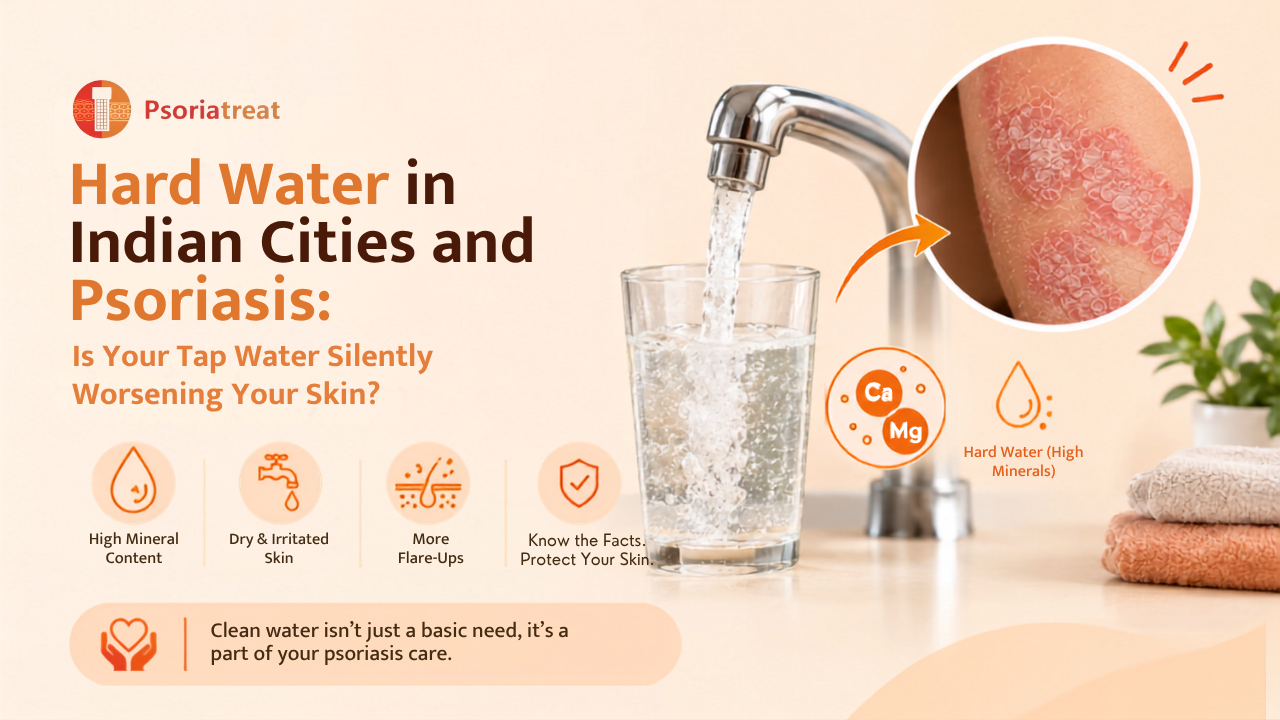 Hard Water in Indian Cities and Psoriasis Is Your Tap Water Silently Worsening Your Skin