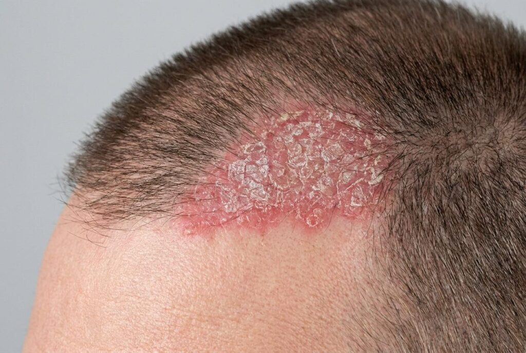 टाळूवरील सोरायसिसची लक्षणे: हा फक्त कोंडा नसू शकतो - Scalp Psoriasis Symptoms: When It May Not Be Dandruff in marathi 3